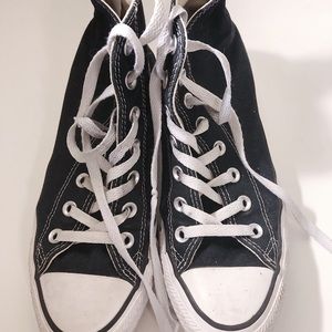 Chuck Taylor all star high top converse in black
